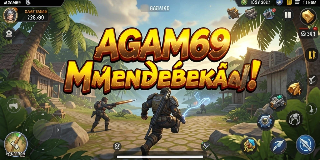 Screenshot AGAM69 menampilkan gameplay simulasi yang menarik dan interaktif.