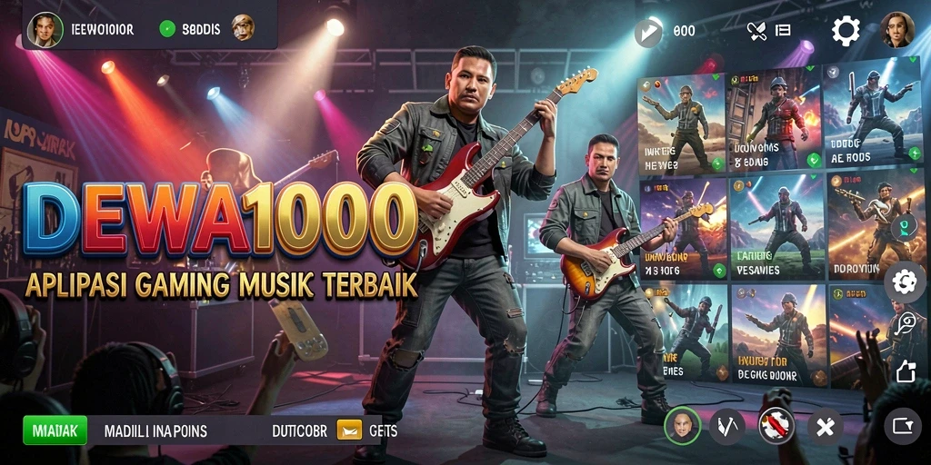 Tampilan gameplay DEWA1000 yang seru dan interaktif.