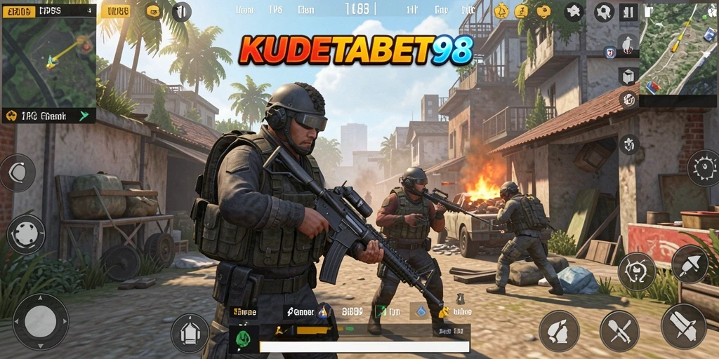 Gameplay seru dan aksi mendebarkan dari KUDETABET98.