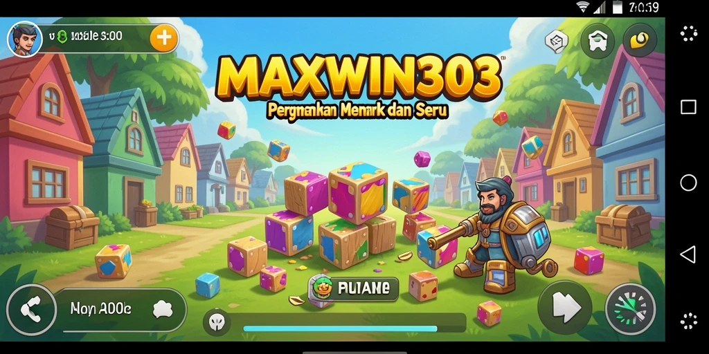 Gameplay seru pada MAXWIN303 yang menantang otak.