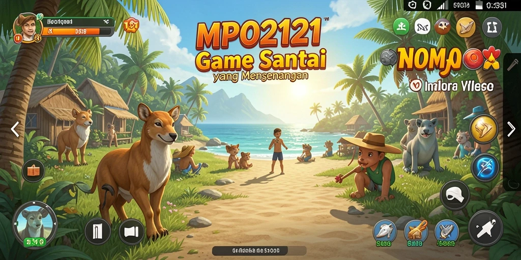 Tampilan gameplay MPO2121 yang penuh warna dan menyenangkan.