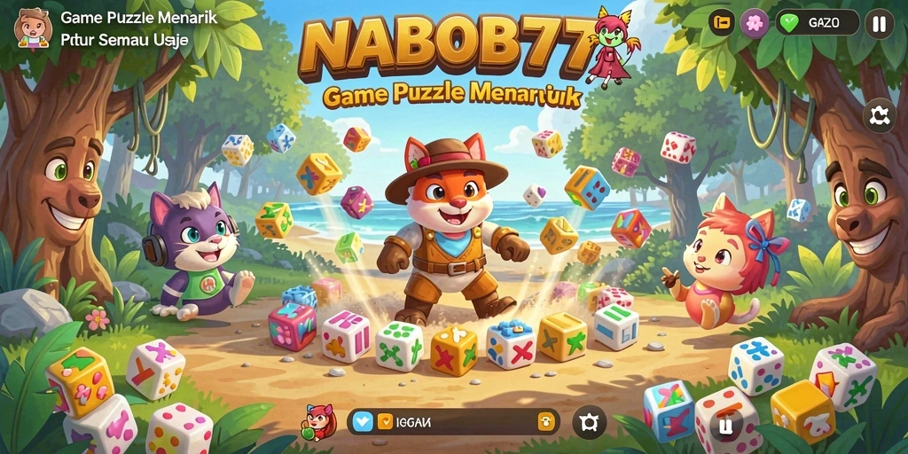 Tampilan gameplay menarik dari <strong>NABOB77</strong> dengan tantangan Puzzle.