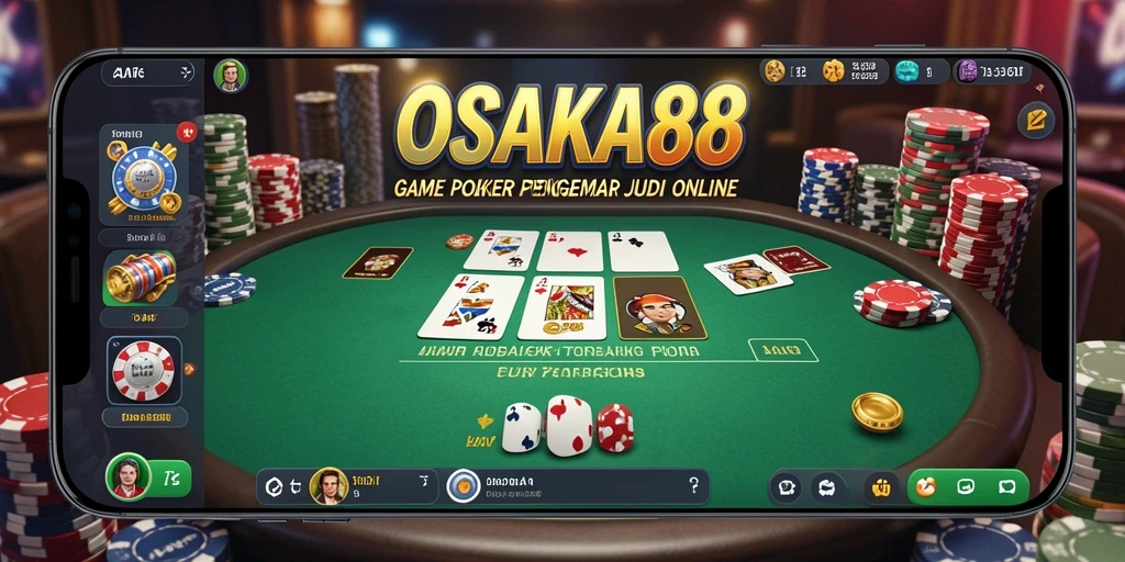 Tampilan gameplay OSAKA88 dengan pengalaman bermain Poker yang menarik.