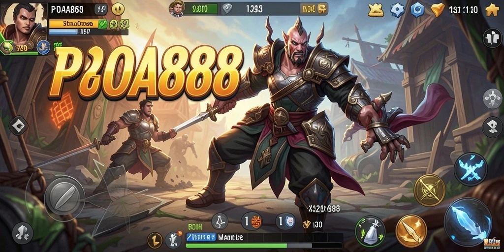 Tampilan strategis pertempuran intens dalam POA88.