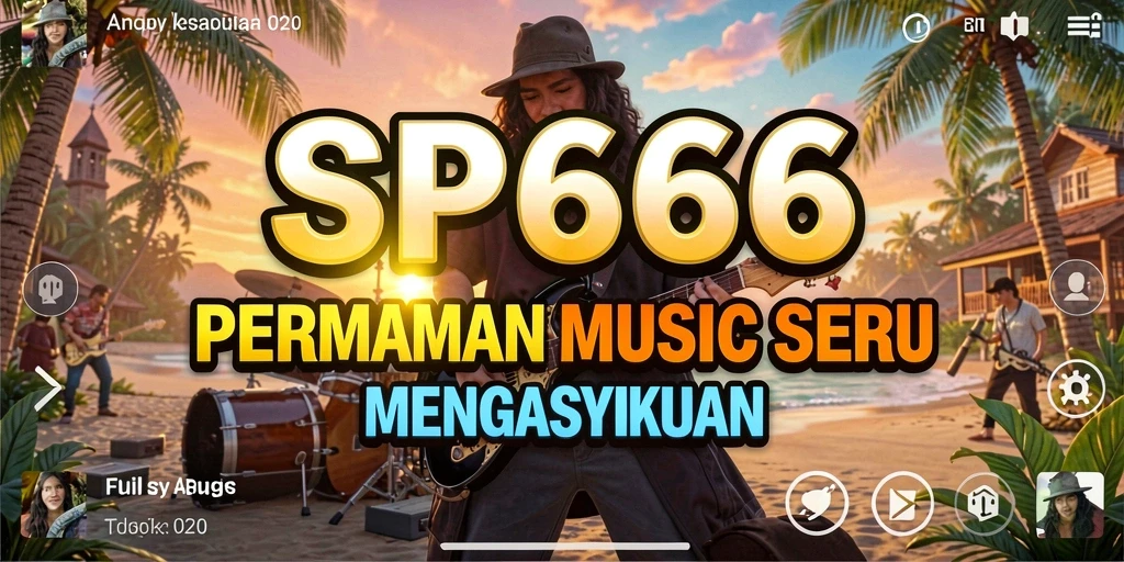 Screenshot gameplay SP666 dengan tampilan menari dan interaksi seru.